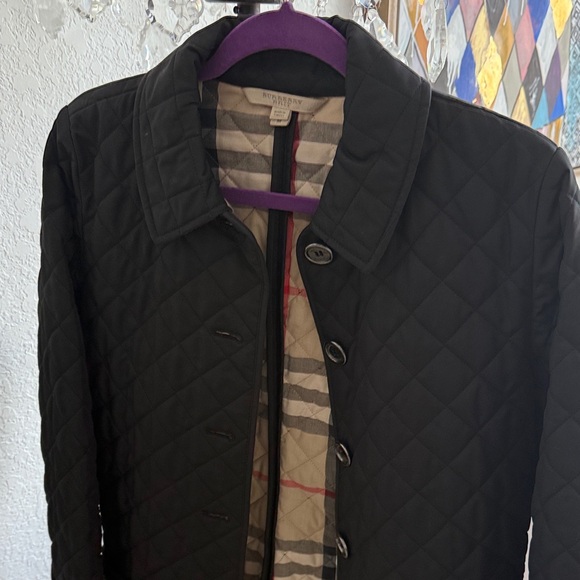 Burberry Black Quilted Women's Jacket - Picture 1 of 9